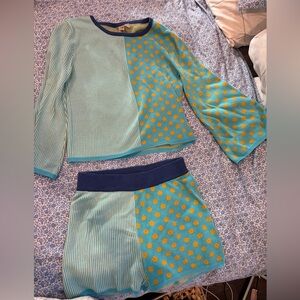 Floral Sweater Lounge Set